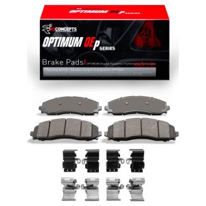 Ford F-350 Super Duty Brake Pads - Rear - R1 Concepts - Optimum OE - `23-`25